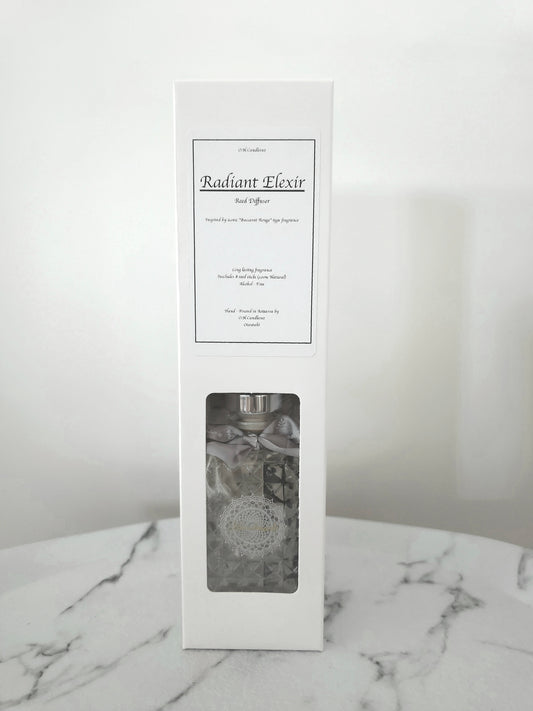 Radiant Elixir – Luxury Reed Diffuser (Inspired by Baccarat Rouge)