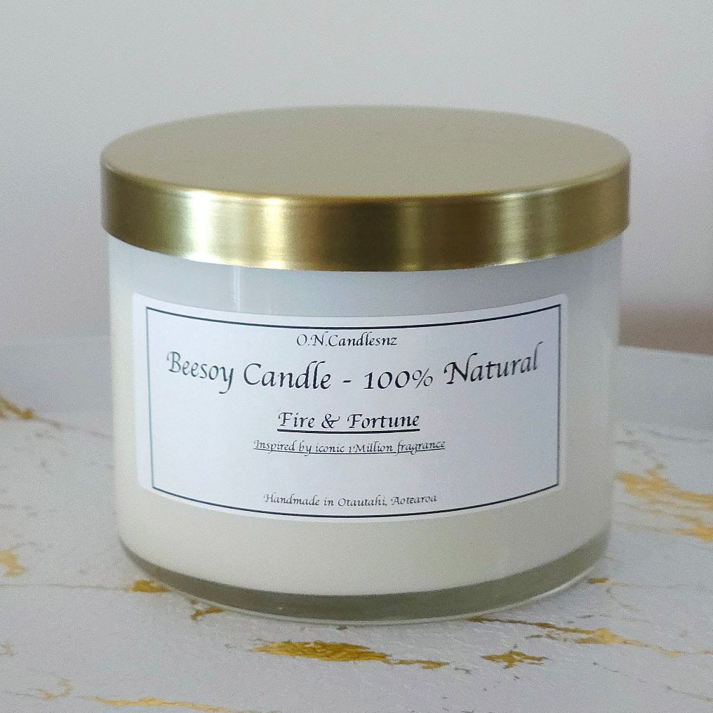 Fire and Fortune - A Candle of Passion, Power & Sophistication