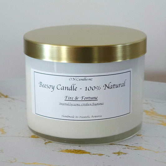 Fire and Fortune - A Candle of Passion, Power & Sophistication